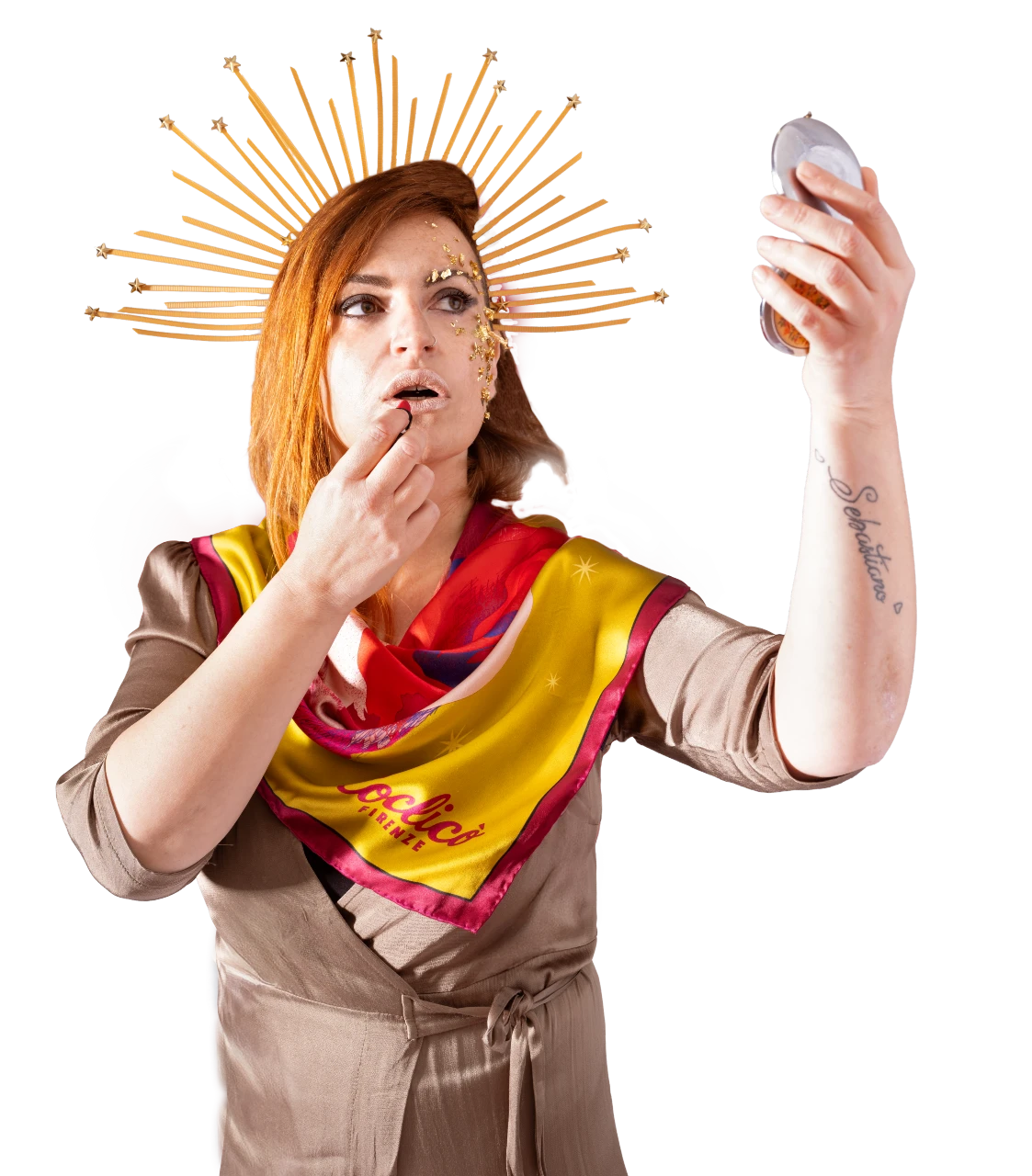 Foulard di Seta - "Berenice"