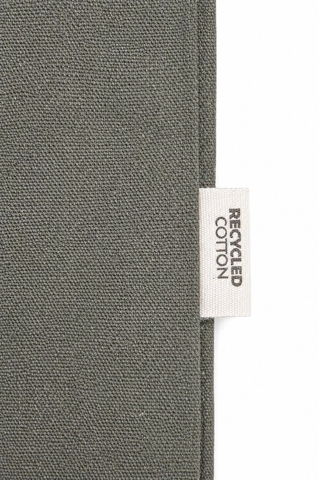Borsa in Cotone Riciclato Verde Muschio - "Berenice"
