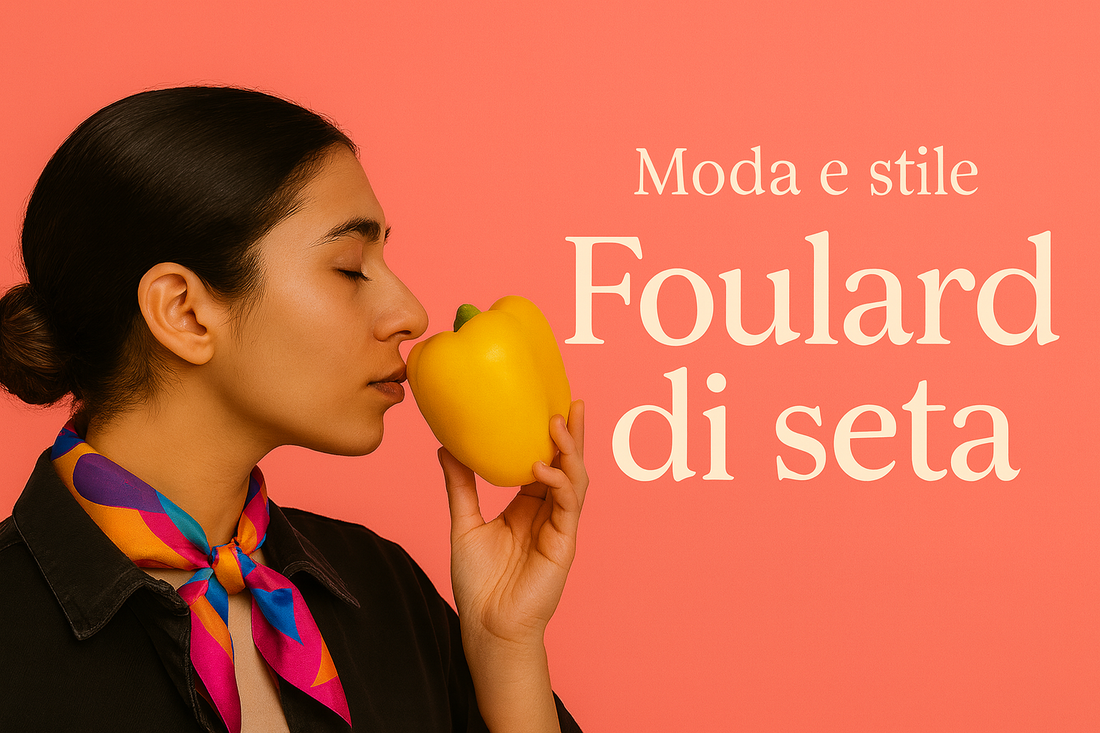 come abbinare i foulard di seta