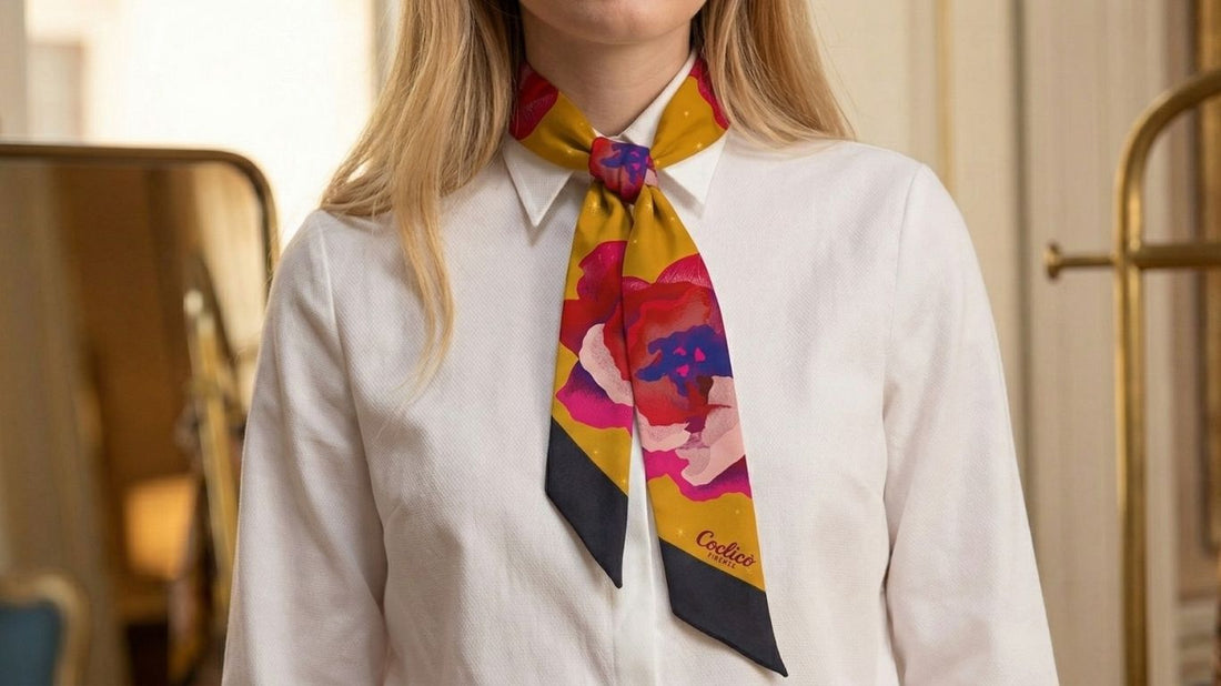 foulard seta twilly