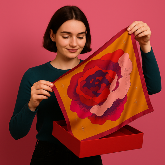 regalare un foulard di seta
