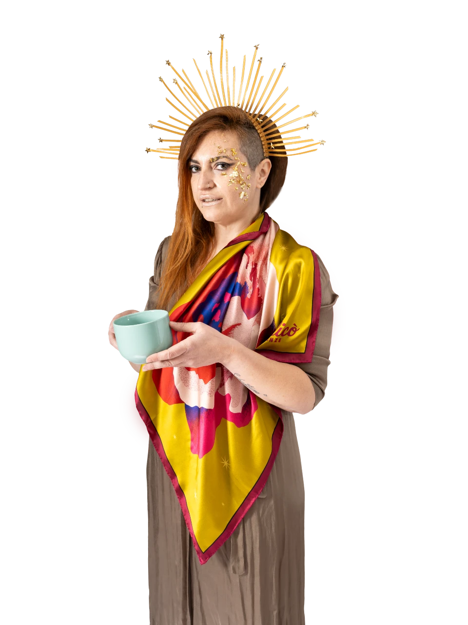 Foulard di Seta - "Berenice"