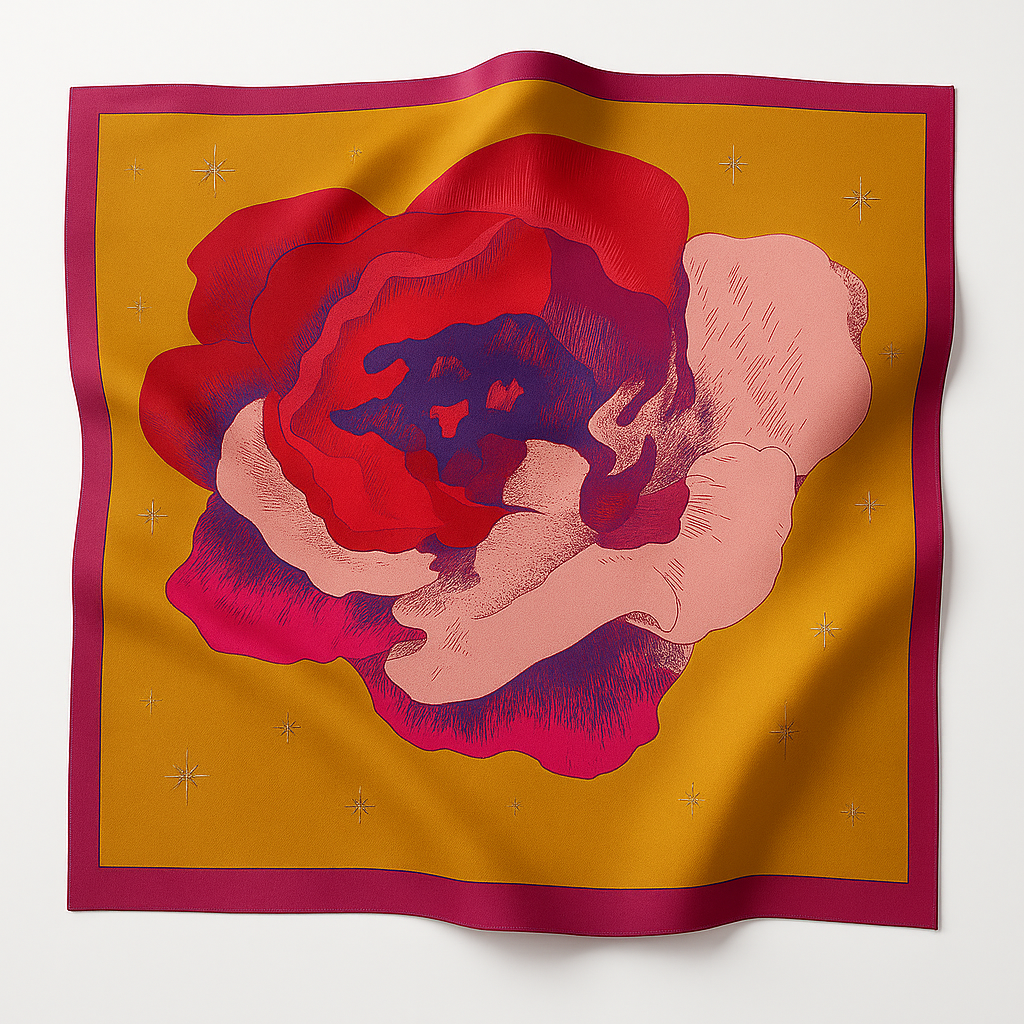 Foulard di Seta - "Berenice"
