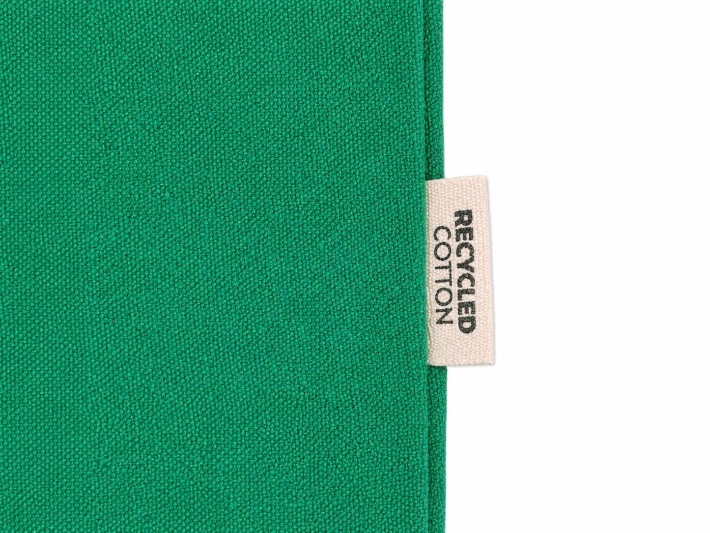 Borsa in Cotone Riciclato Verde Basilico  - "Berenice"